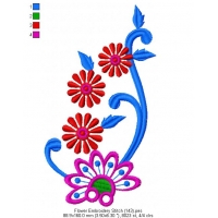 Flower Embroidery Stitch 143